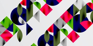 Üçgenler, yuvarlak üçgenler ve tekno sanatın daireleri. Duvar Kağıdı, Sancak, Arkaplan, Kart, Kitap İllüstrasyonu, İniş Sayfası