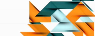 Hız ve spor geometrik arka plan. Duvar kağıdı, pankart, arkaplan veya iniş için renk çizgileri dinamik şablonu