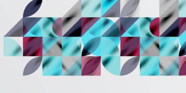 Üçgenler, yuvarlak üçgenler ve tekno sanatın daireleri. Duvar Kağıdı, Sancak, Arkaplan, Kart, Kitap İllüstrasyonu, İniş Sayfası