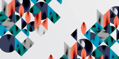 Üçgenler, yuvarlak üçgenler ve tekno sanatın daireleri. Duvar Kağıdı, Sancak, Arkaplan, Kart, Kitap İllüstrasyonu, İniş Sayfası