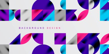 Üçgenler, yuvarlak üçgenler ve tekno sanatın daireleri. Duvar Kağıdı, Sancak, Arkaplan, Kart, Kitap İllüstrasyonu, İniş Sayfası