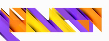 Hız ve spor geometrik arka plan. Duvar kağıdı, pankart, arkaplan veya iniş için renk çizgileri dinamik şablonu