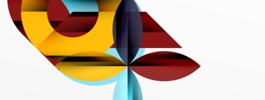 Çember, kare, üçgen şekil geometrik en düşük arkaplan