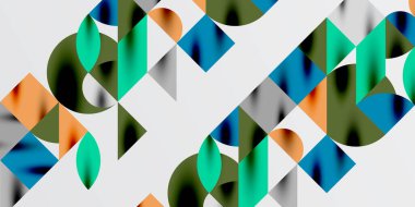 Üçgenler, yuvarlak üçgenler ve tekno sanatın daireleri. Duvar Kağıdı, Sancak, Arkaplan, Kart, Kitap İllüstrasyonu, İniş Sayfası