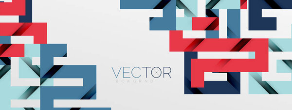 Color Doblar Líneas Con Efecto Textura Sombra Ilustración Vectores Para — Vector de stock