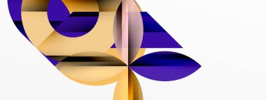 Çember, kare, üçgen şekil geometrik en düşük arkaplan