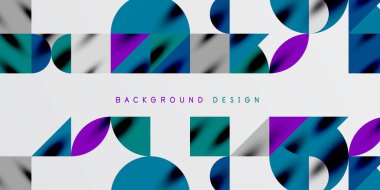 Üçgenler, yuvarlak üçgenler ve tekno sanatın daireleri. Duvar Kağıdı, Sancak, Arkaplan, Kart, Kitap İllüstrasyonu, İniş Sayfası