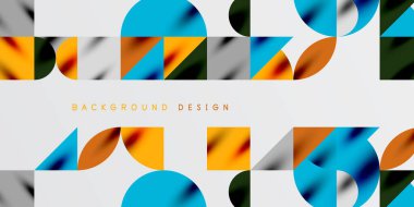 Üçgenler, yuvarlak üçgenler ve tekno sanatın daireleri. Duvar Kağıdı, Sancak, Arkaplan, Kart, Kitap İllüstrasyonu, İniş Sayfası