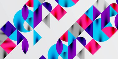 Üçgenler, yuvarlak üçgenler ve tekno sanatın daireleri. Duvar Kağıdı, Sancak, Arkaplan, Kart, Kitap İllüstrasyonu, İniş Sayfası