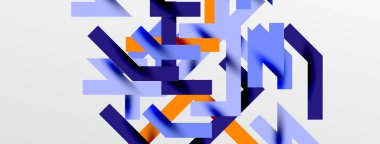 Renkli çizgiler soyut çizgi arkaplanı. Kapaklar, afişler, el ilanları ve posterler ve diğer şablonlar için pop sanatları soyut arka plan