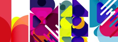 Duvar kağıdı, kartvizit, kapak, poster, afiş, broşür, başlık, web sitesi için geometrik ögeler