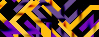 Renkli çizgiler soyut çizgi arkaplanı. Kapaklar, afişler, el ilanları ve posterler ve diğer şablonlar için pop sanatları soyut arka plan