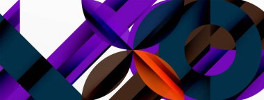 Çember, kare, üçgen şekil geometrik en düşük arkaplan