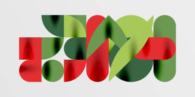 Daireler, yarı daireler, kareler ve yuvarlak şekiller mozaik tekno sanat eserleri. Duvar Kağıdı, Sancak, Arkaplan, Kart, Kitap İllüstrasyonu, İniş Sayfası