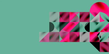 Üçgenler, yuvarlak üçgenler ve tekno sanatın daireleri. Duvar Kağıdı, Sancak, Arkaplan, Kart, Kitap İllüstrasyonu, İniş Sayfası