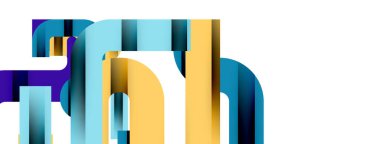 Dinamik dalgalar, akış çizgileri, çizgili vektör geometrik elementler minimum örüntü. Duvar Kağıdı, Sancak, Arkaplan, Kart, Kitap İllüstrasyonu, İniş Sayfası