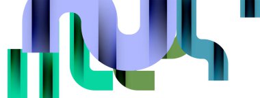 Satırlar, soyut harf tasarım arkaplanı. Duvar kağıdı, bayrak, arkaplan, kart, kitap illüstrasyonu, iniş sayfası için Geometrik vektör ilüstrasyonu