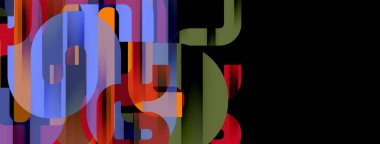 Satırlar, soyut harf tasarım arkaplanı. Duvar kağıdı, bayrak, arkaplan, kart, kitap illüstrasyonu, iniş sayfası için Geometrik vektör ilüstrasyonu