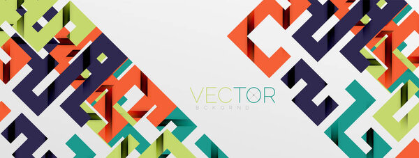 Color bend lines with shadow texture effect. Vector Illustration For Wallpaper, Banner, Background, Card, Book Illustration, landing page