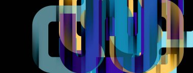 Satırlar, soyut harf tasarım arkaplanı. Duvar kağıdı, bayrak, arkaplan, kart, kitap illüstrasyonu, iniş sayfası için Geometrik vektör ilüstrasyonu