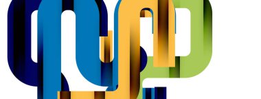 Satırlar, soyut harf tasarım arkaplanı. Duvar kağıdı, bayrak, arkaplan, kart, kitap illüstrasyonu, iniş sayfası için Geometrik vektör ilüstrasyonu