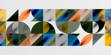 Üçgenler, yuvarlak üçgenler ve tekno sanatın daireleri. Duvar Kağıdı, Sancak, Arkaplan, Kart, Kitap İllüstrasyonu, İniş Sayfası