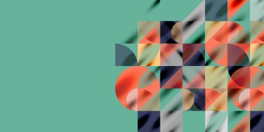 Üçgenler, yuvarlak üçgenler ve tekno sanatın daireleri. Duvar Kağıdı, Sancak, Arkaplan, Kart, Kitap İllüstrasyonu, İniş Sayfası