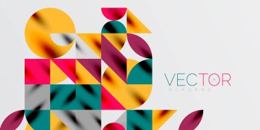 Üçgenler, yuvarlak üçgenler ve tekno sanatın daireleri. Duvar Kağıdı, Sancak, Arkaplan, Kart, Kitap İllüstrasyonu, İniş Sayfası