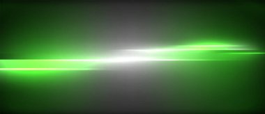 Neon dinamik köşegen ışık ışınları arka planı. Duvar kağıdı, bayrak, sunum, arkaplan için tekno dijital geometrik konsept tasarımı