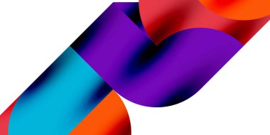 Gölge etkisi parlak daireler ve yuvarlak üçgenler geometrik modern sanat. Duvar Kağıdı, Sancak, Arkaplan, Kart, Kitap İllüstrasyonu, İniş Sayfası