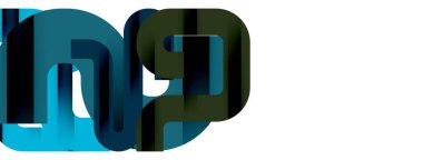 Satırlar, soyut harf tasarım arkaplanı. Duvar kağıdı, bayrak, arkaplan, kart, kitap illüstrasyonu, iniş sayfası için Geometrik vektör ilüstrasyonu