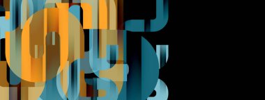 Satırlar, soyut harf tasarım arkaplanı. Duvar kağıdı, bayrak, arkaplan, kart, kitap illüstrasyonu, iniş sayfası için Geometrik vektör ilüstrasyonu