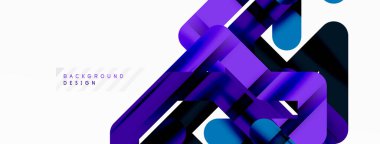 Dinamik renkli satırlar asgari soyut arkaplan