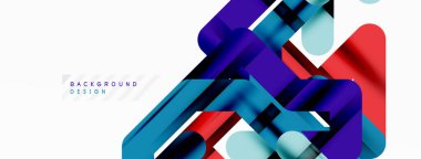 Dinamik renkli satırlar asgari soyut arkaplan