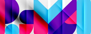 Yuvarlak şekiller, daireler ve çizgiler minimum geometrik arkaplan. Duvar Kağıdı, Sancak, Arkaplan, Kart, Kitap İllüstrasyonu, İniş Sayfası