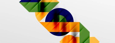 Yuvarlak şekiller, daireler ve çizgiler minimum geometrik arkaplan. Duvar Kağıdı, Sancak, Arkaplan, Kart, Kitap İllüstrasyonu, İniş Sayfası