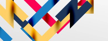 Renkli çizgiler soyut çizgi arkaplanı. Kapaklar, afişler, el ilanları ve posterler ve diğer şablonlar için pop sanatları soyut arka plan