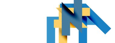 Renkli çizgiler soyut çizgi arkaplanı. Kapaklar, afişler, el ilanları ve posterler ve diğer şablonlar için pop sanatları soyut arka plan