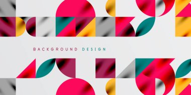 Üçgenler, yuvarlak üçgenler ve tekno sanatın daireleri. Duvar Kağıdı, Sancak, Arkaplan, Kart, Kitap İllüstrasyonu, İniş Sayfası