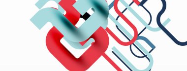 Dalga çizgileri soyut arkaplan