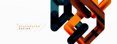 Dinamik renkli satırlar asgari soyut arkaplan