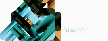 Dinamik renkli satırlar asgari soyut arkaplan