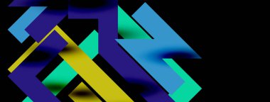 Renkli çizgiler soyut çizgi arkaplanı. Kapaklar, afişler, el ilanları ve posterler ve diğer şablonlar için pop sanatları soyut arka plan