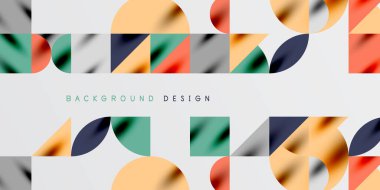 Üçgenler, yuvarlak üçgenler ve tekno sanatın daireleri. Duvar Kağıdı, Sancak, Arkaplan, Kart, Kitap İllüstrasyonu, İniş Sayfası