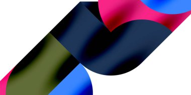 Gölge etkisi parlak daireler ve yuvarlak üçgenler geometrik modern sanat. Duvar Kağıdı, Sancak, Arkaplan, Kart, Kitap İllüstrasyonu, İniş Sayfası