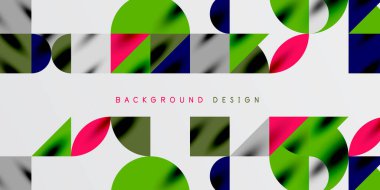 Üçgenler, yuvarlak üçgenler ve tekno sanatın daireleri. Duvar Kağıdı, Sancak, Arkaplan, Kart, Kitap İllüstrasyonu, İniş Sayfası