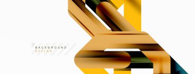 Dinamik renkli satırlar asgari soyut arkaplan