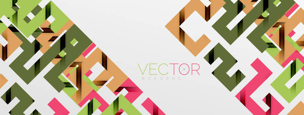 Color bend lines with shadow texture effect. Vector Illustration For Wallpaper, Banner, Background, Card, Book Illustration, landing page