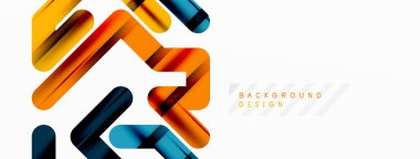 Dinamik renkli satırlar asgari soyut arkaplan