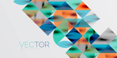 Üçgenler, yuvarlak üçgenler ve tekno sanatın daireleri. Duvar Kağıdı, Sancak, Arkaplan, Kart, Kitap İllüstrasyonu, İniş Sayfası